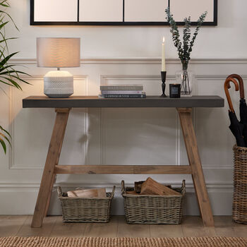 Burford Reclaimed Wood Console Table, 3 of 3