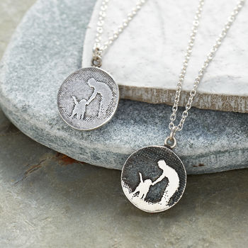 Personalised 'Walk With Me' Dog Lovers Necklace, 2 of 5