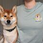 Personalised Floral Crest Dog Lover T Shirt, thumbnail 2 of 12