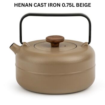 Cast Iron Teapot 750ml With Stainless Steel Fine Filter, 2 of 9