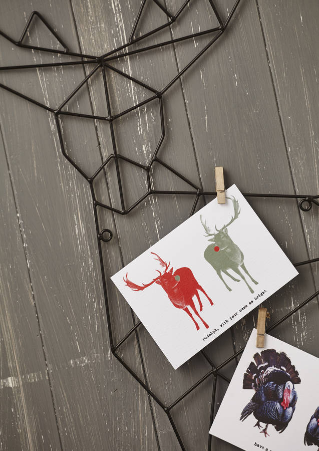 Reindeer Christmas Card Holder 