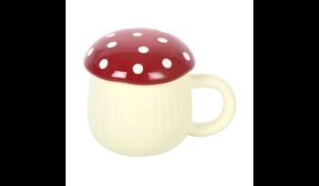 Toadstool Mug With Lid, 3 of 4