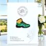 Hiking Rambling Climbing Outdoor Boot Enamel Pin, thumbnail 1 of 8