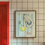 Al Fresco Oysters And Lemons Illustrated Art Print, thumbnail 7 of 7
