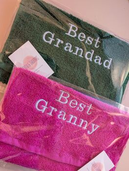 Personalised Premium Golf Towel Gift, 6 of 12