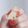 Cockapoo / Labradoodle Christmas Dog Pin, thumbnail 4 of 9