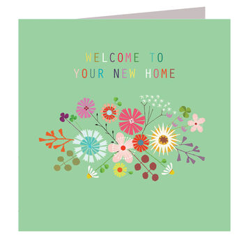 Floral New Home Card, 2 of 5
