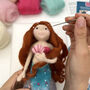 Needle Felting Kit Mermaid, thumbnail 6 of 9