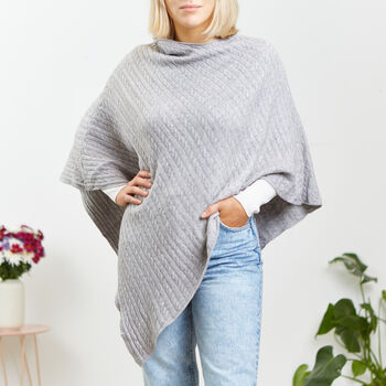 Winter Warmer Poncho, 2 of 7