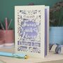 Personalised Papercut 'Forever And Always' Wedding Card, thumbnail 1 of 8