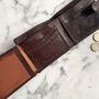 Men's Brown Buffalo Leather Wallet With Rfid, thumbnail 3 of 5