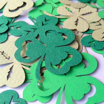 St Patrick's Day Shamrock Confetti, 7 of 8