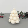White Christmas Tree Candle And Christmas Decoration, thumbnail 8 of 12