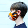 Tiger Kids Face Mask, thumbnail 3 of 5