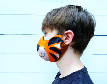 Tiger Kids Face Mask, 3 of 5