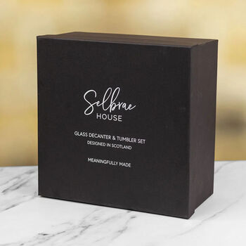 Golf Glass Decanter And Tumbler Set, 6 of 7