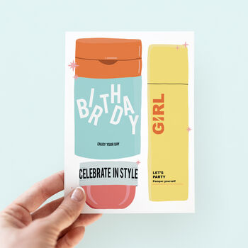 Birthday Skincare Card For Teen Girls, 3 of 3