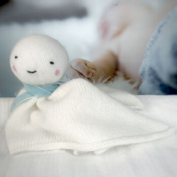 Cashmere Friendly Ghost Baby Comforter, 2 of 6