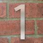 Mackintosh Stainless Steel House Number, thumbnail 4 of 12