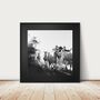 Galloping Camargue Horses Photograph, thumbnail 1 of 4