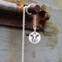 Tiny Friesian Cow Necklace, thumbnail 1 of 5