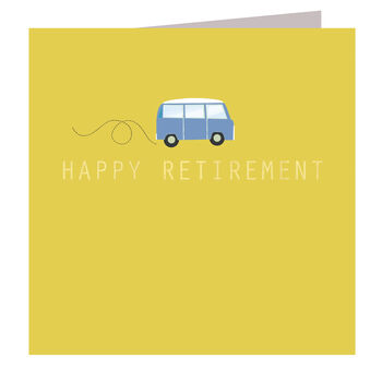 Gold Foiled Retirement Card, 2 of 3
