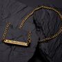 Gold Engravable 3mm Figaro Chain, thumbnail 9 of 12