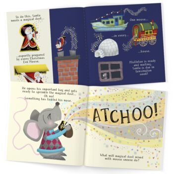 Personalised Christmas Eve Children's Book, 3 of 4