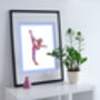 Set Of Three Gymnastic Unfinished Sketch Prints, thumbnail 3 of 5