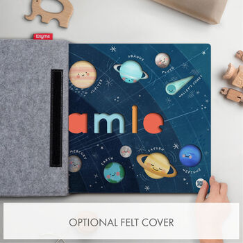 Personalised Space Jumbo Wooden Name Puzzle, 3 of 5