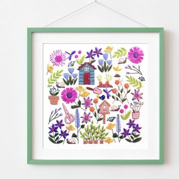 How Does Your Garden Grow Hand Embroidery Kit, 5 of 7