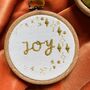 Embroidered Velvet Christmas Bauble Tree Decorations, thumbnail 5 of 9