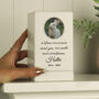 Personalised Pet Photo Upload Small Wooden Urn, thumbnail 3 of 3