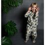 Children's Jungle Print Cotton Pyjamas, thumbnail 2 of 4