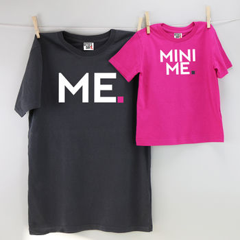 Me And Mini Me Father And Child T Shirts, 6 of 7