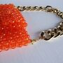 Beaded Purse With Chain Link Strap, thumbnail 6 of 12