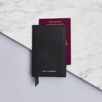 Leather Passport Cover, 8 of 12