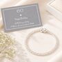 60th Birthday Magnetic Links Bracelet, thumbnail 1 of 8