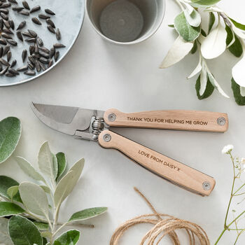 Personalised Father's Day Pruners Multi Tool Kit, 5 of 9