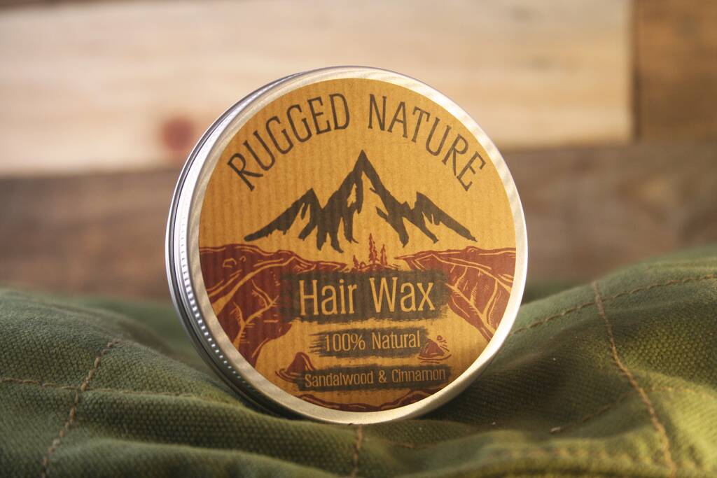 Vegan Hair Wax, Rugged Nature 100 Natural By Rugged Nature