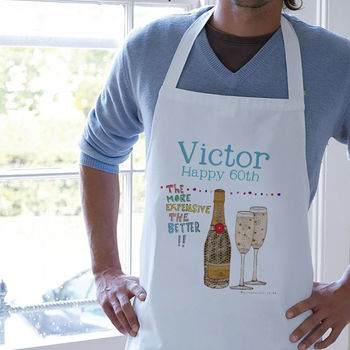 Personalised Prosecco Apron, 2 of 7