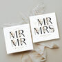Personalised Floral Bride And Groom Wedding Day Card, thumbnail 8 of 12