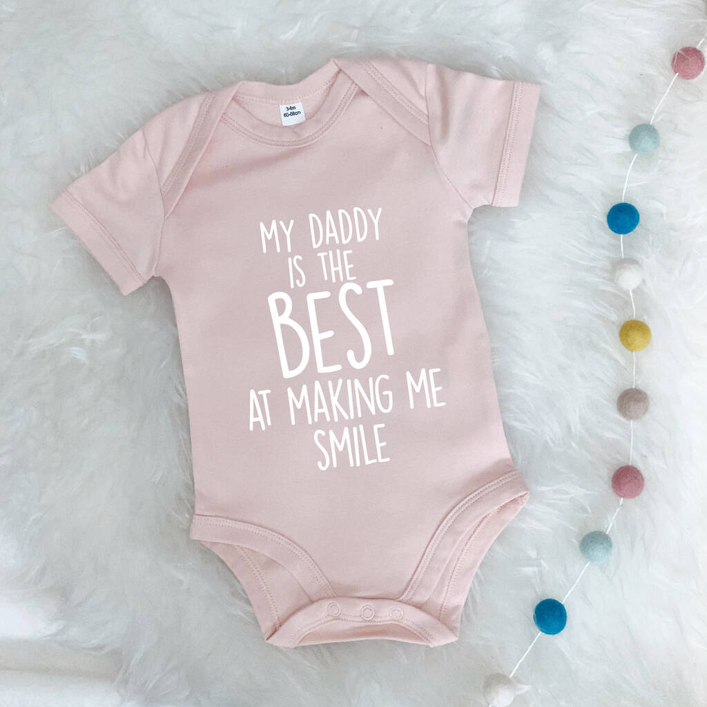 My daddy is the best cheap baby grow