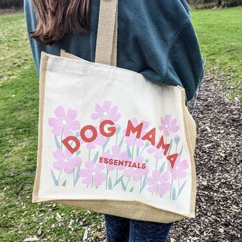 Personalised Dog Mum Essentials Tote Bag, 7 of 12