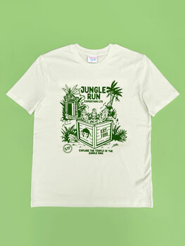 'As Seen On Tv' Jungle Run Expeditions Ltd Screen Printed T Shirt, 3 of 3