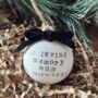 Personalised Memorial Bauble Tree Decoration, thumbnail 1 of 4