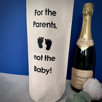 For The Parents New Baby Cotton Bottle Bag, 3 of 3