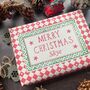 Christmas Personalised Name Gift Paper Fibre Eco Natural Kraft Wrapping Paper, thumbnail 6 of 7