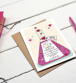 Perfect Man Love Potion Card, 3 of 3