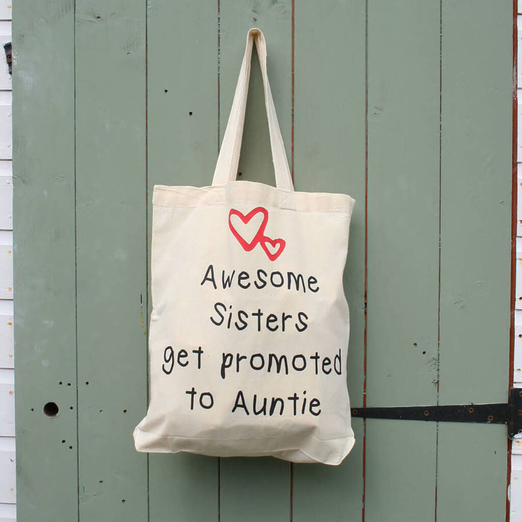 Sister To Auntie Shopping Bag, 1 of 2